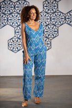 Load image into Gallery viewer, cotton v neckline jumpsuit